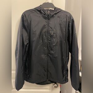 Mens black jacket (large)